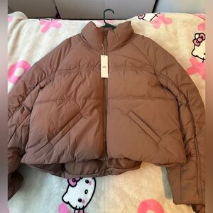 Women’s Urban Outfitters BDG puffy jacket size large in brown